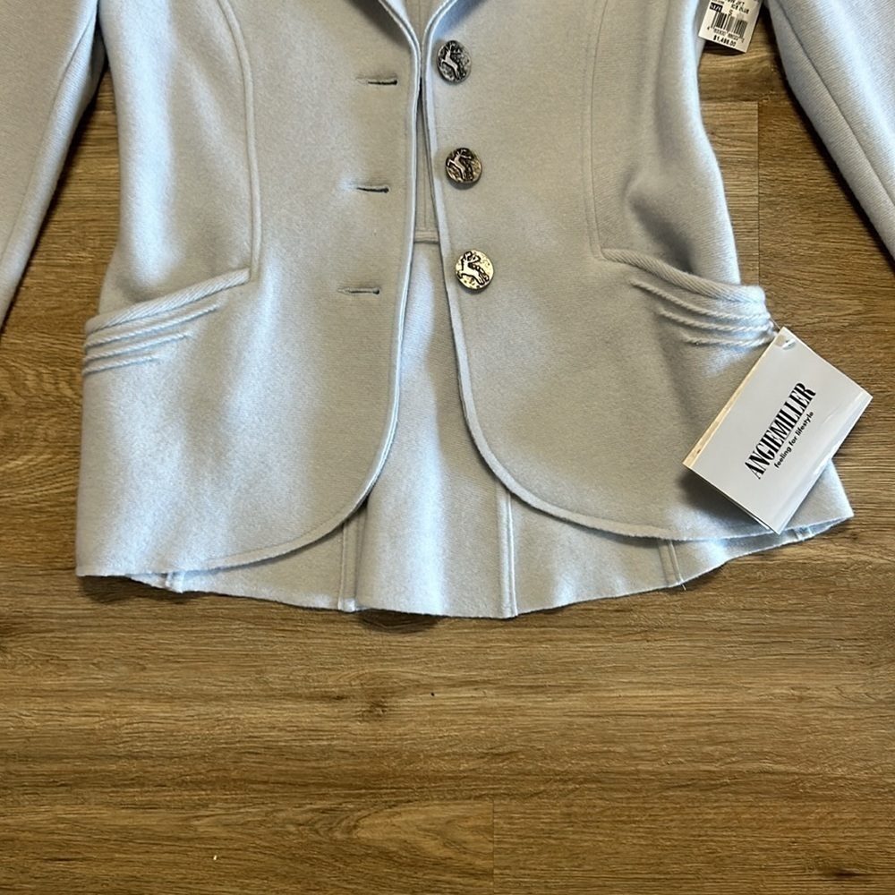 ANGIE MILLER Sara Ice Blue Jacket - Picture 7 of 15